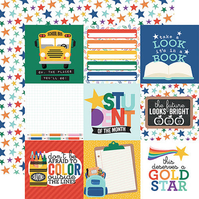 OFF TO SCHOOL 12x12 Collection Kit - Echo Park