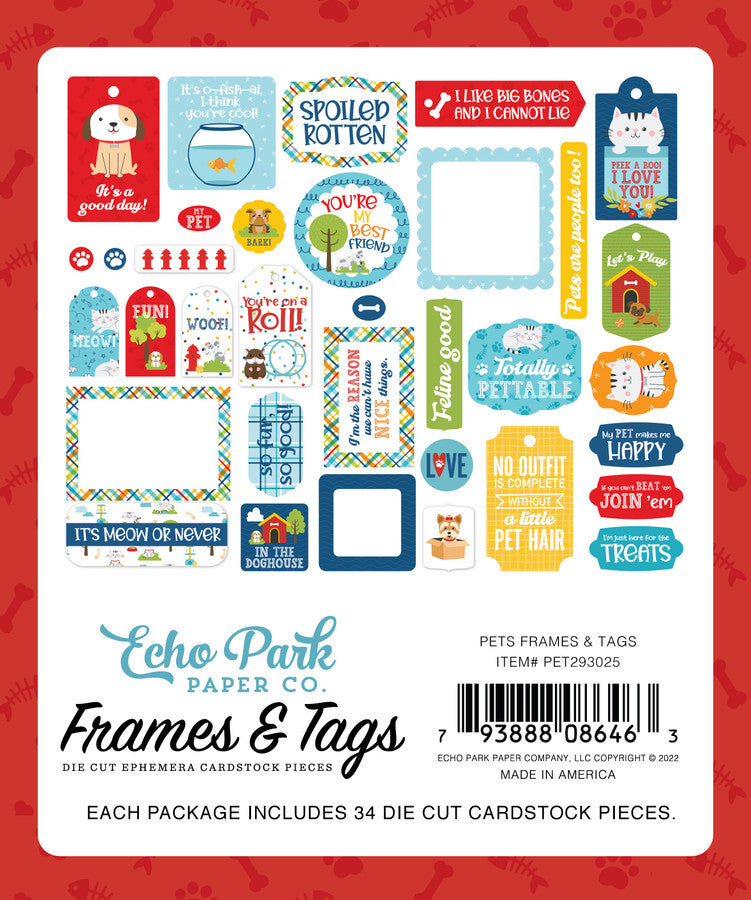 PETS Frames & Tags - Echo Park