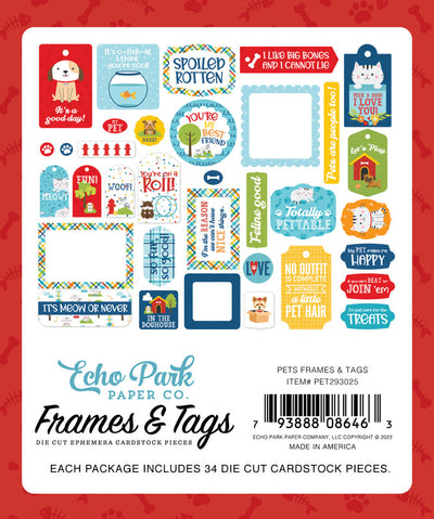 PETS Frames & Tags - Echo Park