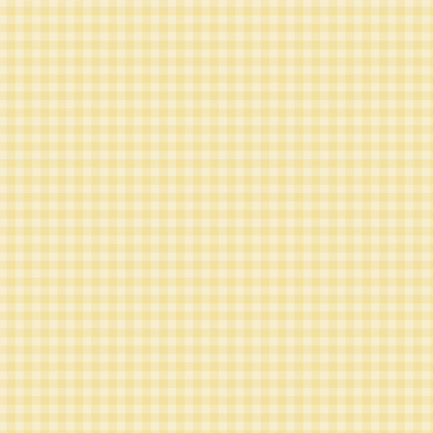 PASTEL GINGHAM YELLOW - 12x12 Double-Sided Patterned Paper - Echo Park