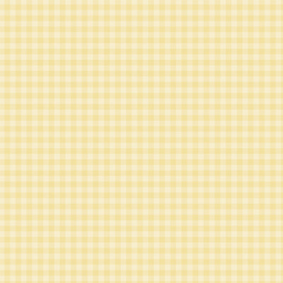 PASTEL GINGHAM YELLOW - 12x12 Double-Sided Patterned Paper - Echo Park