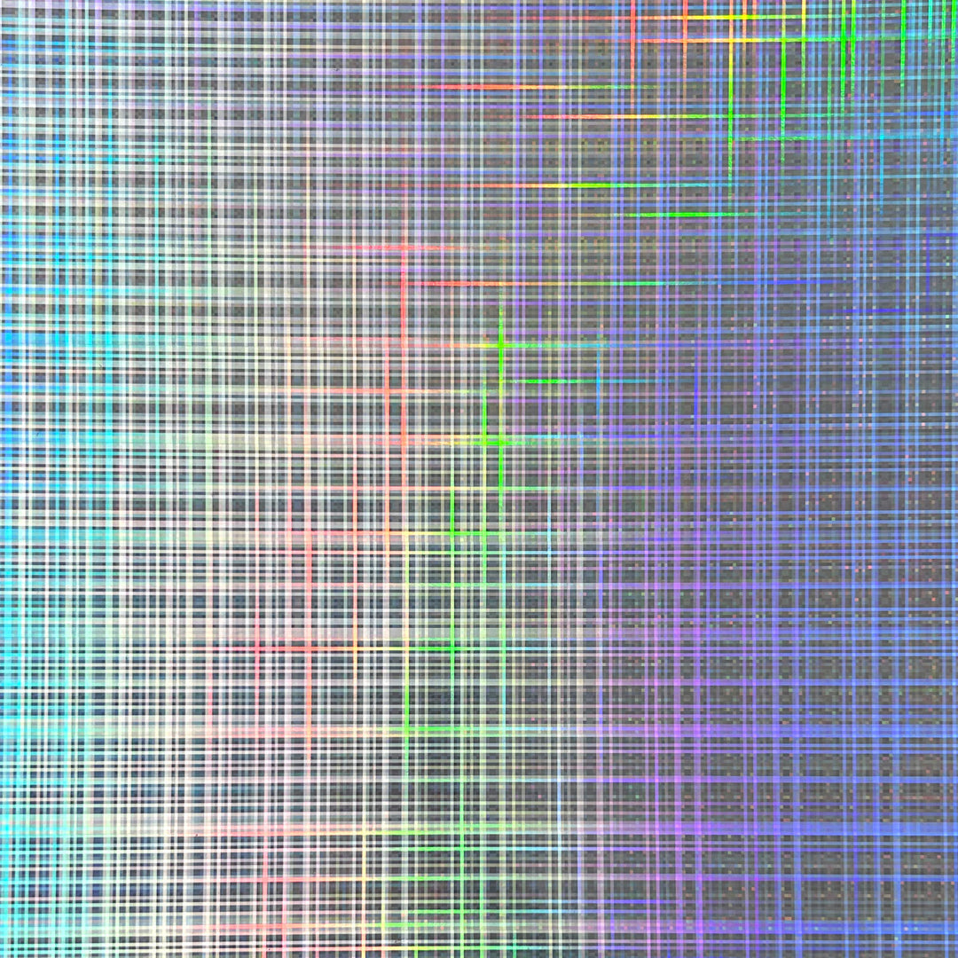 PLAID Holographic - 12x12 Cardstock