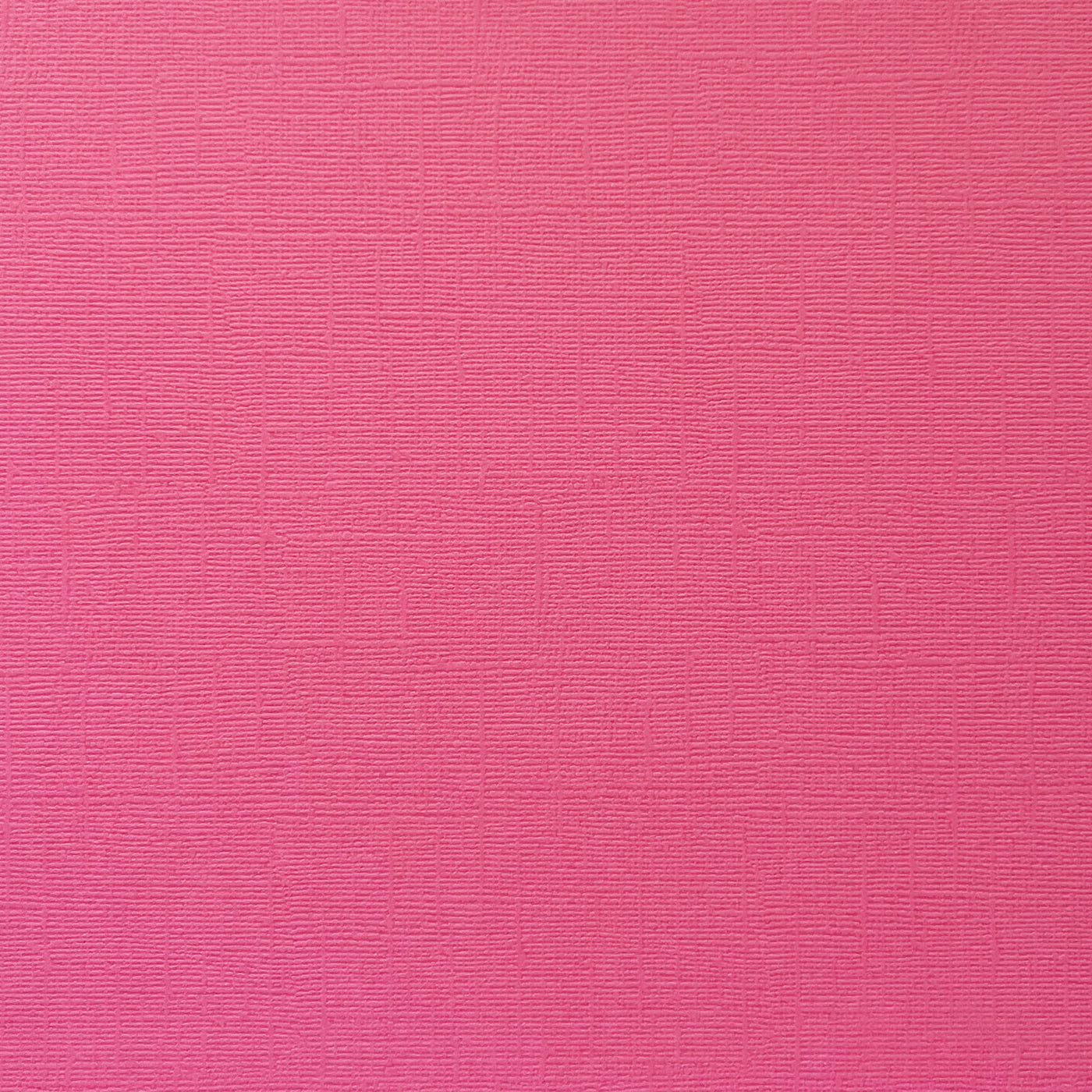 ROSE TOPAZ - Bright Pink Textured 12x12 Cardstock - Encore Paper