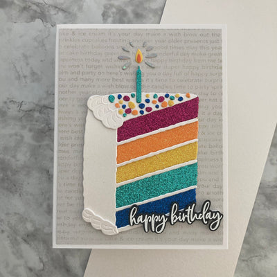 Birthday Cake Handmade card