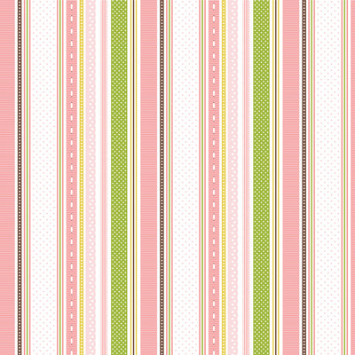 BABY RIBBONS - 12x12 Double-Sided Patterned Paper - Echo Park