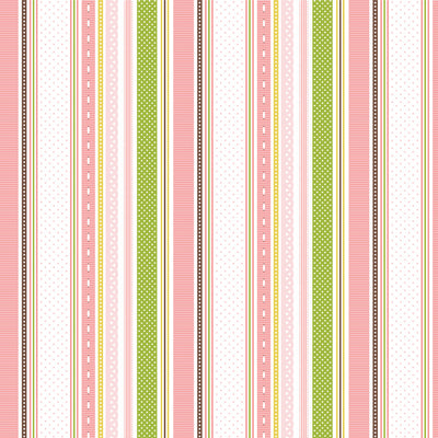 BABY RIBBONS - 12x12 Double-Sided Patterned Paper - Echo Park