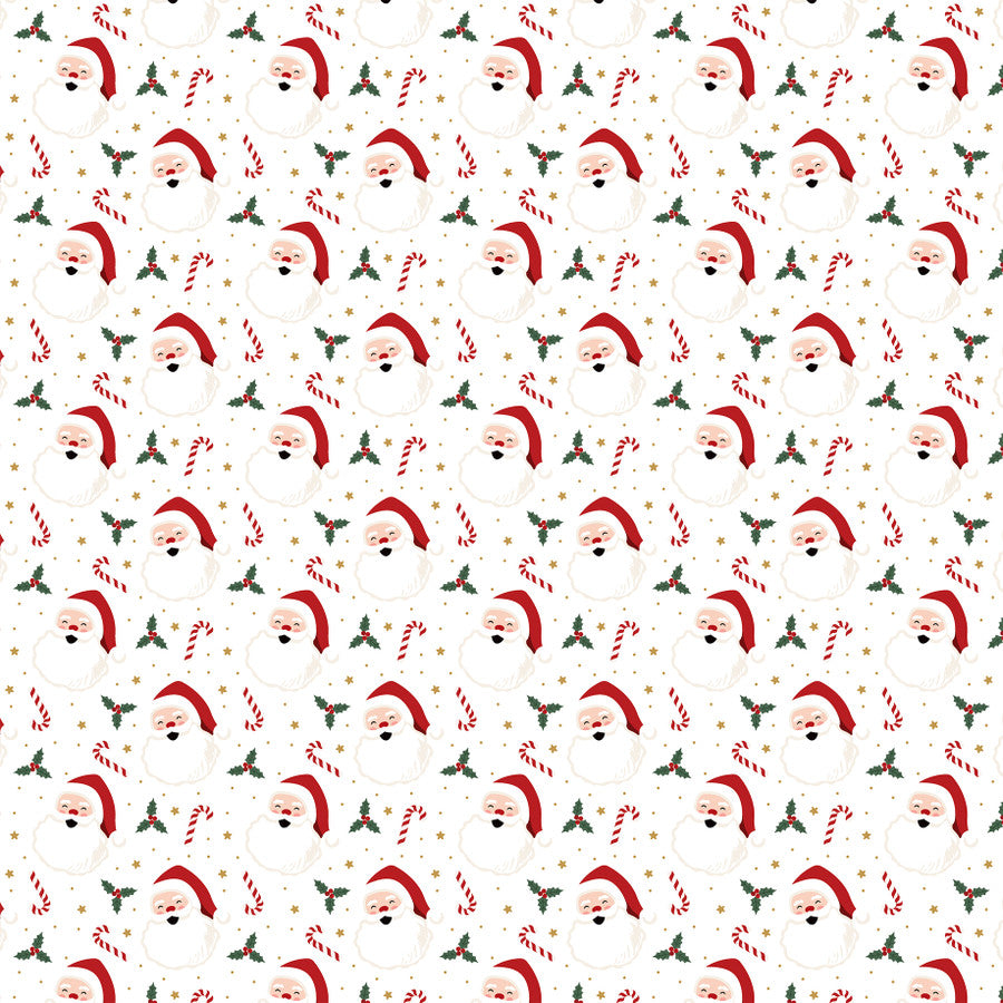 MERRY CHRISTMAS SANTA - 12x12 Double-Sided Patterned Paper - Echo Park