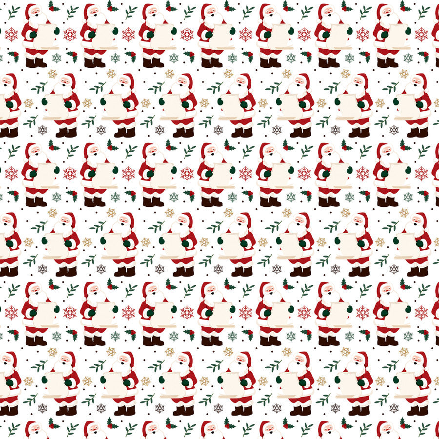 CHECKING IT TWICE - 12x12 Double-Sided Patterned Paper - Echo Park