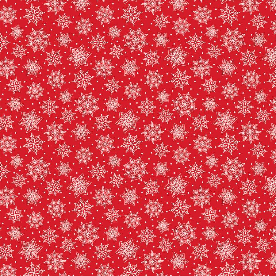 SNOWFLAKE SEASON - 12x12 Double-Sided Patterned Paper - Echo Park