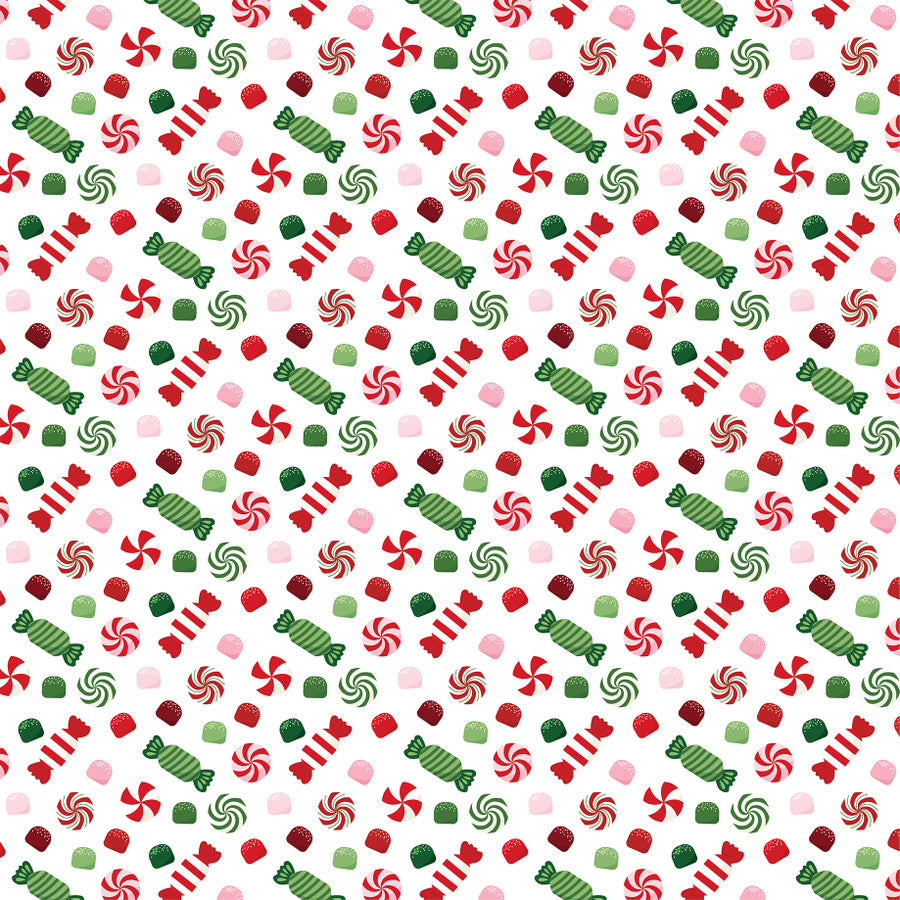 SWEET AS SUGAR CANDIES - 12x12 Double-Sided Patterned Paper - Echo Park