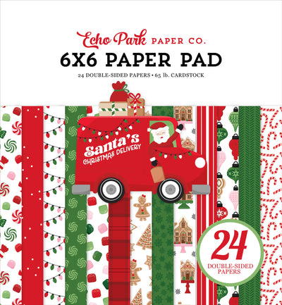 SANTA'S CHRISTMAS DELIVERY 6x6 Paper Pad - Echo Park
