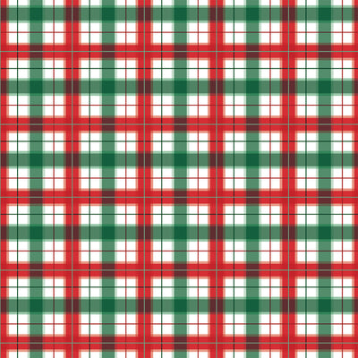 SANTA CLAUS HATS - 12x12 Double-Sided Patterned Paper - Echo Park