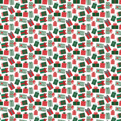 HOLIDAY PRESENTS - 12x12 Double-Sided Patterned Paper - Echo Park