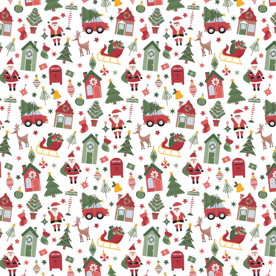 NORTH POLE - 12x12 Double-Sided Patterned Paper - Echo Park