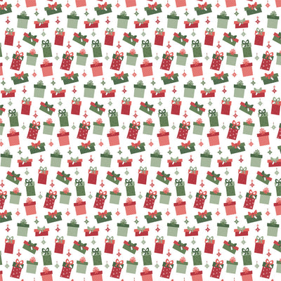 PACKAGED PRESENTS - 12x12 Double-Sided Patterned Paper - Echo Park