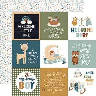 SPECIAL DELIVERY BABY BOY 12x12 Collection Kit - Echo Park