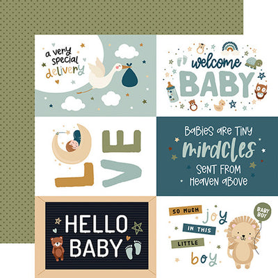SPECIAL DELIVERY BABY BOY 12x12 Collection Kit - Echo Park