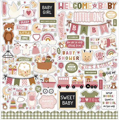 SPECIAL DELIVERY BABY GIRL 12x12 Collection Kit - Echo Park