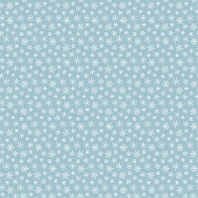 BLIZZARDING BLUE - 12x12 Double-Sided Patterned Paper - Echo Park