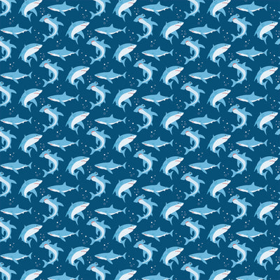 SHARK ATTACK - 12x12 Double-Sided Patterned Paper - Echo Park