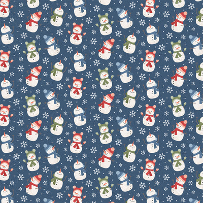 SNOWMAN FRIENDS - 12x12 Double-Sided Patterned Paper - Echo Park