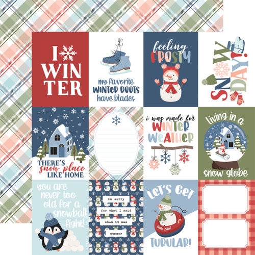 CHILLING WITH MY SNOWMIES 12x12 Collection Kit - Echo Park