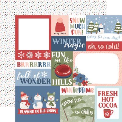 CHILLING WITH MY SNOWMIES 12x12 Collection Kit - Echo Park