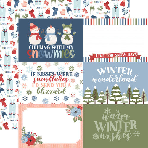 CHILLING WITH MY SNOWMIES 12x12 Collection Kit - Echo Park
