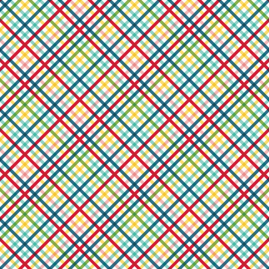 BEST SUMMER EVER - 12x12 Double-Sided Patterned Paper - Echo Park
