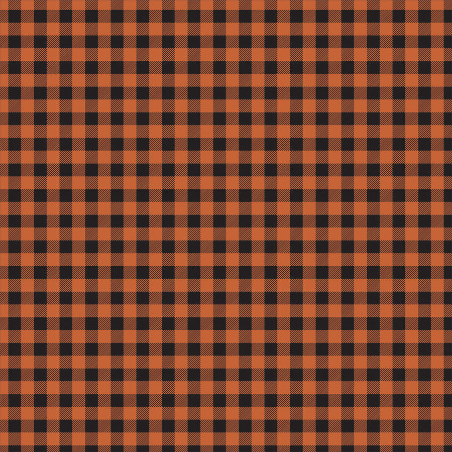 CARVED PUMPKINS - 12x12 Double-Sided Patterned Paper - Echo Park
