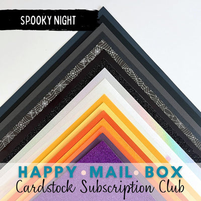 LYNETTE'S HAPPY MAIL BOX - Monthly Cardstock Subscription Box (Free Shipping)