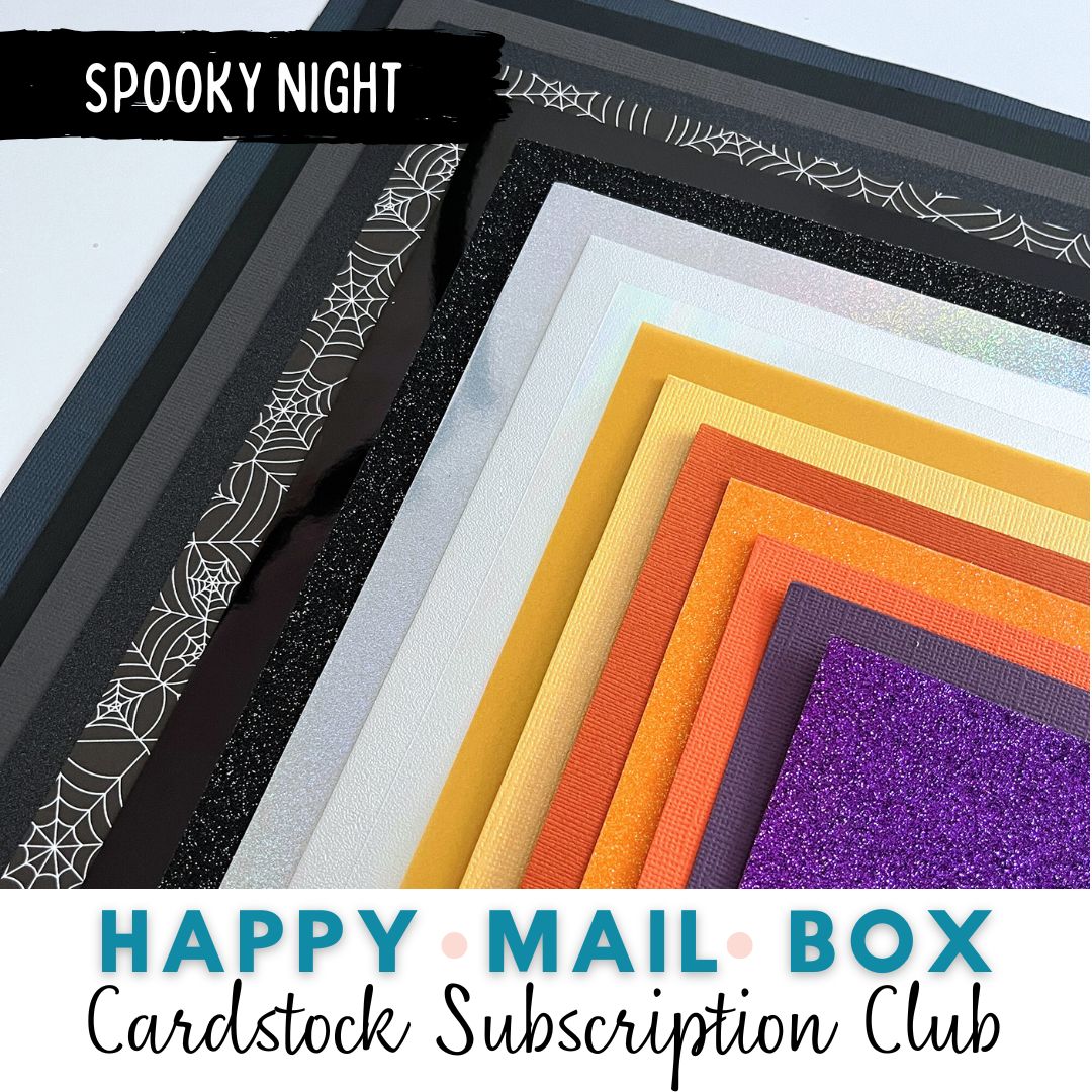 LYNETTE'S HAPPY MAIL BOX - Monthly Cardstock Subscription Box (Free Shipping)
