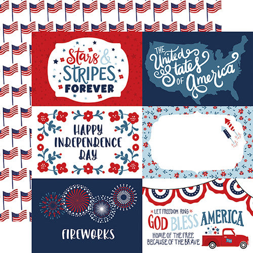 STARS AND STRIPES FOREVER 12x12 Collection Kit - Echo Park