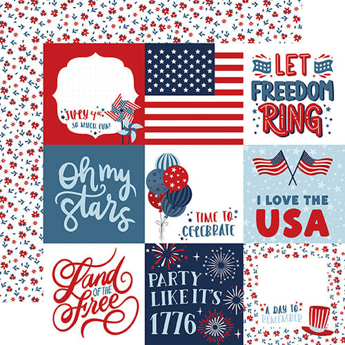 STARS AND STRIPES FOREVER 12x12 Collection Kit - Echo Park