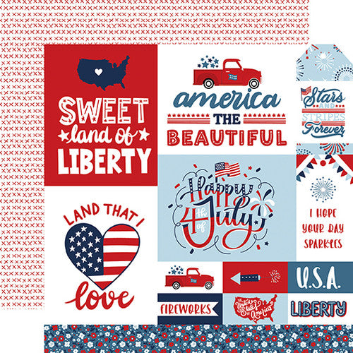 STARS AND STRIPES FOREVER 12x12 Collection Kit - Echo Park