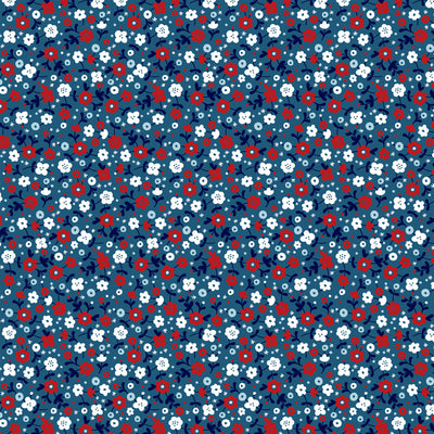 FLOWERS FOR THE FOURTH - 12x12 Double-Sided Patterned Paper - Echo Park