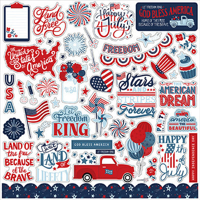 STARS AND STRIPES FOREVER 12x12 Collection Kit - Echo Park