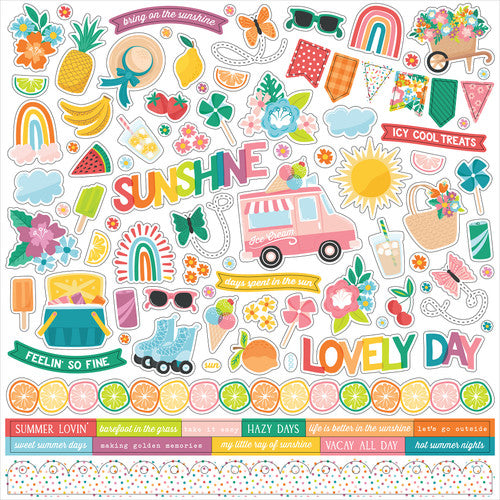 SUNNY DAYS AHEAD 12x12 Collection Kit - Echo Park