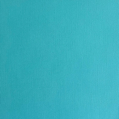 SWIMMING POOL - Bright Blue Textured 12x12 Cardstock - Encore Paper