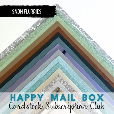 LYNETTE'S HAPPY MAIL BOX - Monthly Cardstock Subscription Box (Free Shipping)