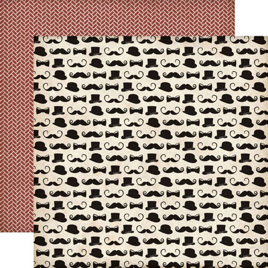 DAPPER - 12x12 Double-Sided Patterned Paper - Echo Park