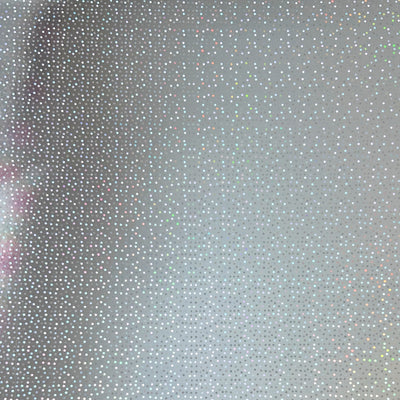 Tiny Stars Holographic Cardstock - 12x12 Silver Holographic Paper with Tiny Stars