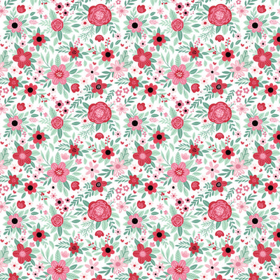 LOVER FLORAL - 12x12 Double-Sided Patterned Paper - Echo Park