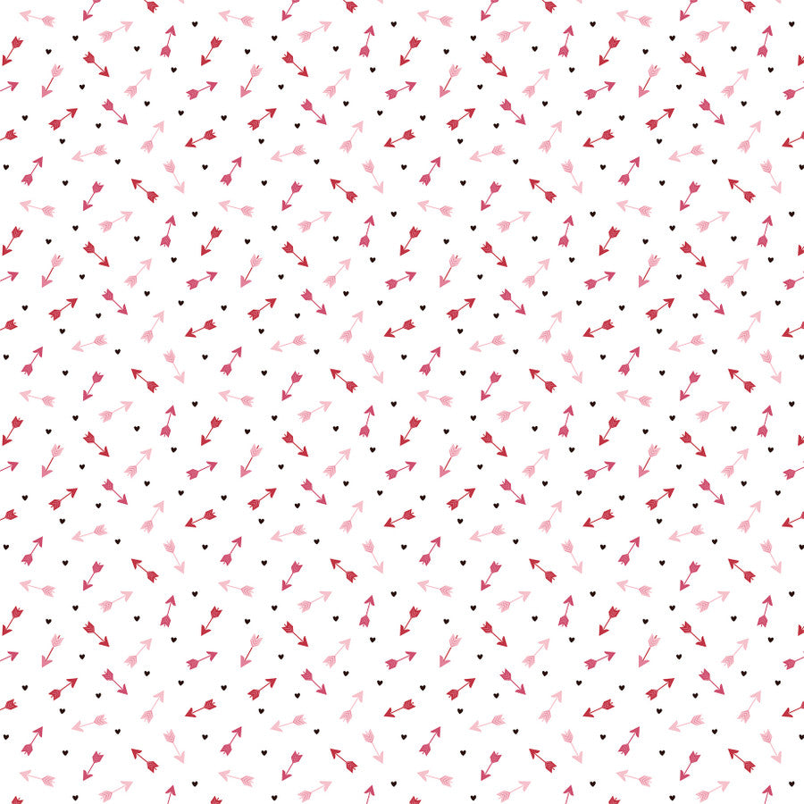 CUPID'S ARROWS - 12x12 Double-Sided Patterned Paper - Echo Park