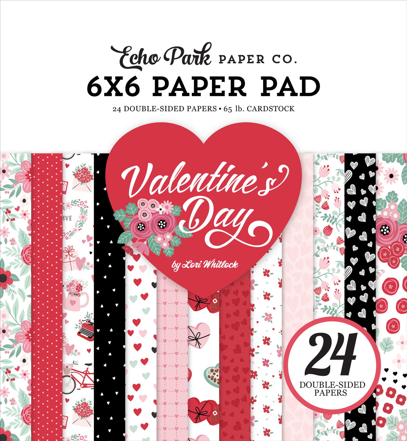 VALENTINE'S DAY 6x6 Paper Pad - Echo Park – The 12x12 Cardstock Shop valentine-s-day-6x6-paper-pad-echo-park-the-12x12-cardstock-shop