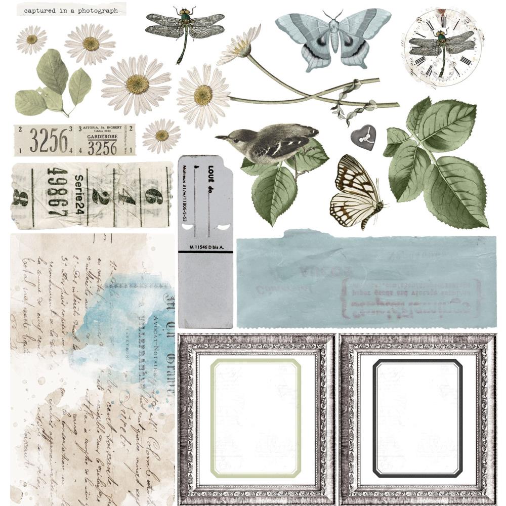 VINTAGE ARTISTRY MOONLIT GARDEN 12X12 Collection Kit - 49 AND MARKET