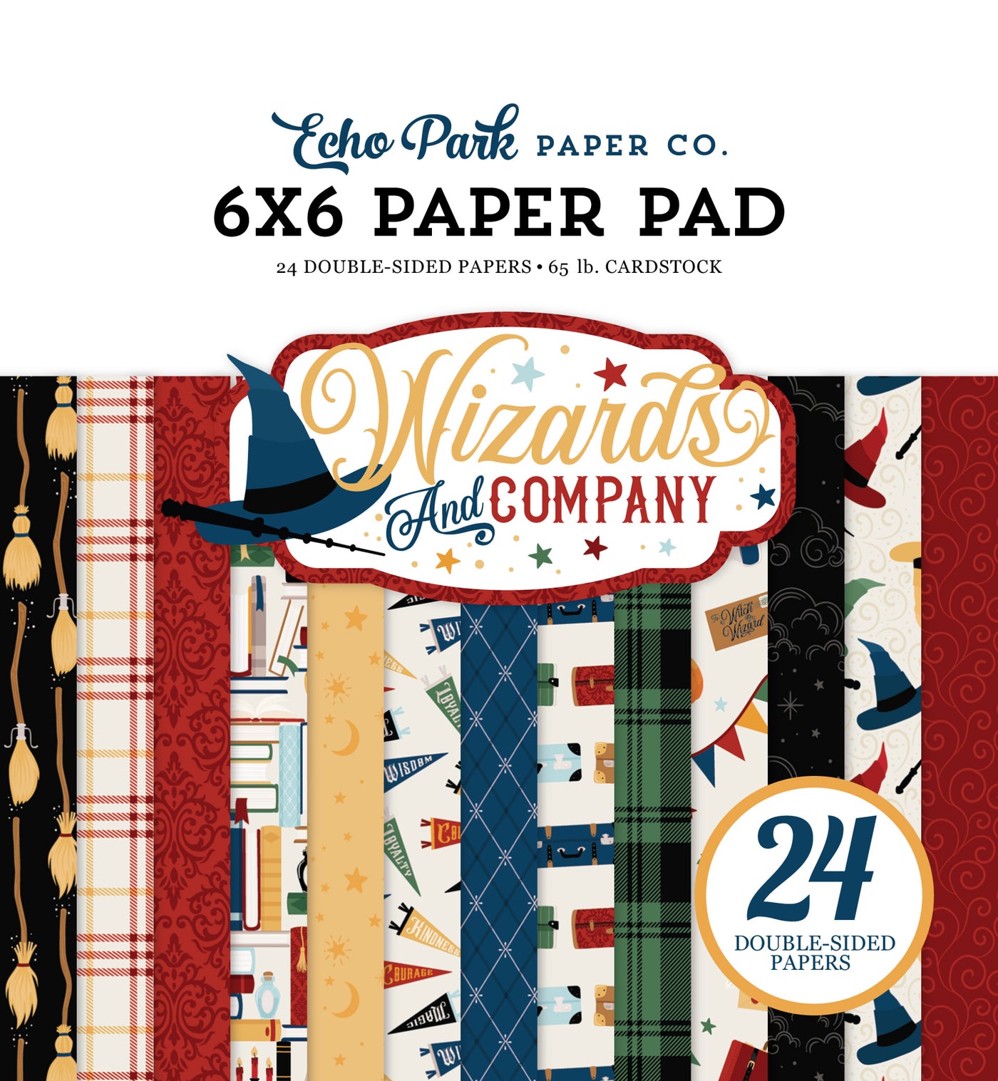 WIZARDS AND COMPANY 6x6 Paper Pad - Echo Park