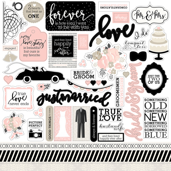 WEDDING BLISS 12x12 Collection Kit - Echo Park