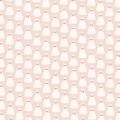 DRESSES IN WHITE - 12x12 Double-Sided Patterned Paper - Echo Park