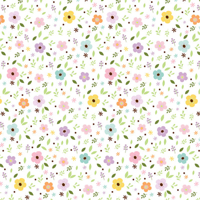 PASTEL PETALS - 12x12 Double-Sided Patterned Paper - Echo Park